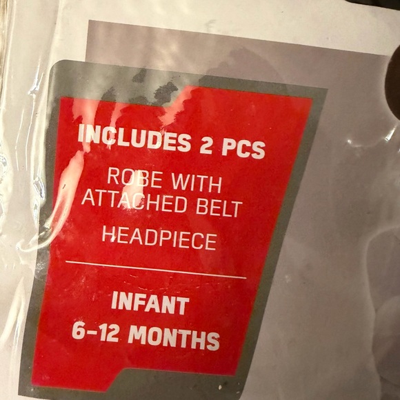 Star Wars Princess Leia Infant Costume 6-12 Months Disney Baby NEW - Picture 7 of 8